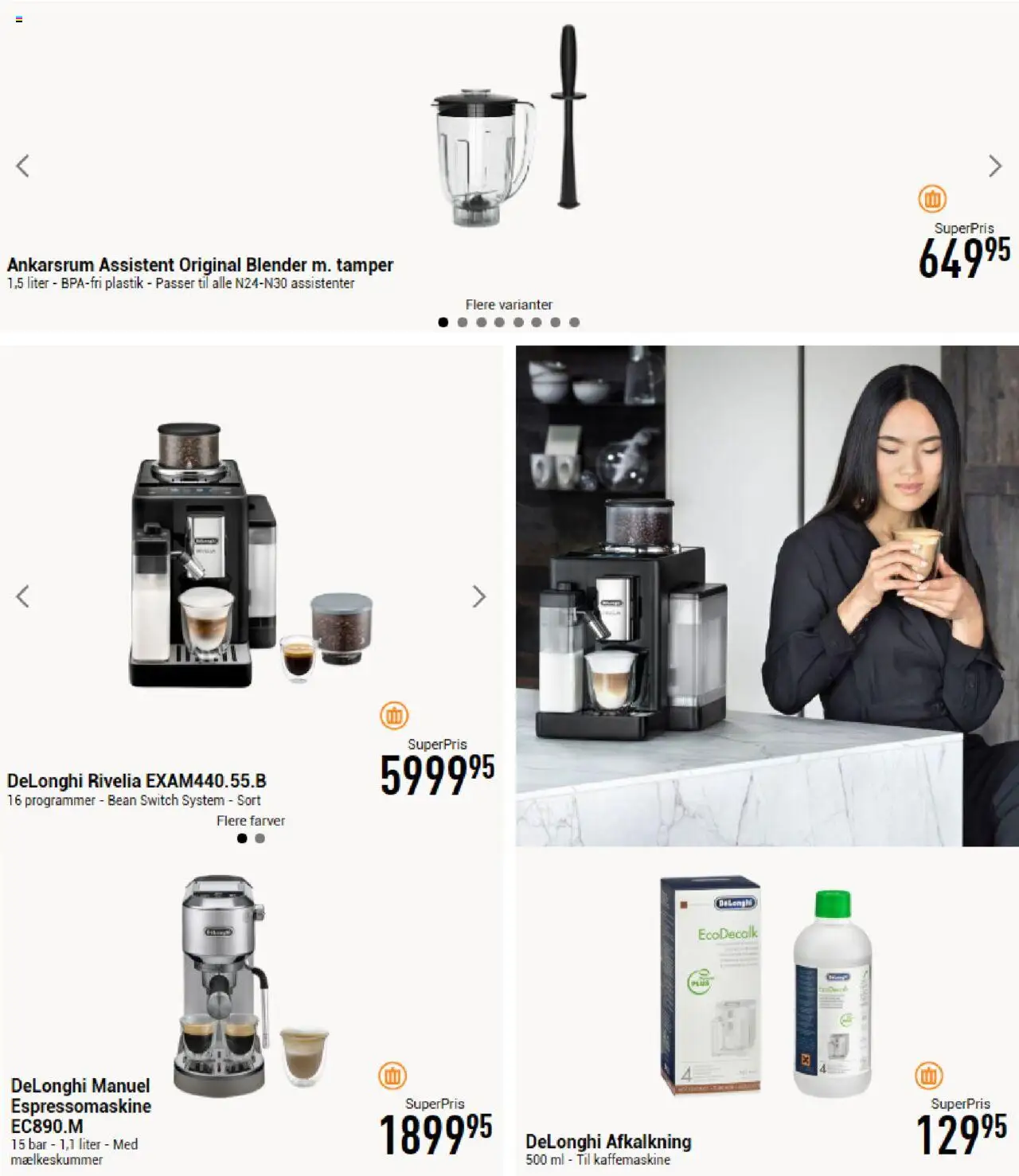 Imerco Tilbudsavis gyldig fra 22.08.2025 | Side: 5 | Produkter: Kaffemaskine