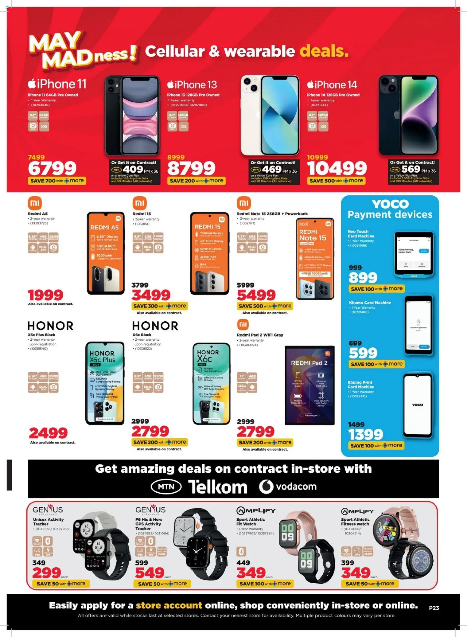 New HiFi Corp catalogue – valid from 29.04.2026 | Page: 23 | Products: Data, Cover, Phone, Camera