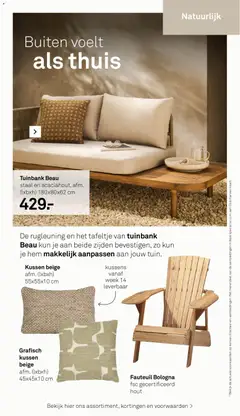 KARWEI folder - Tuin special - decoratief - Voorbeeld van een folder van KARWEI, geldig van 01.03.2026 | Pagina: 22 | Producten: Kussen, Fauteuil, Kussens