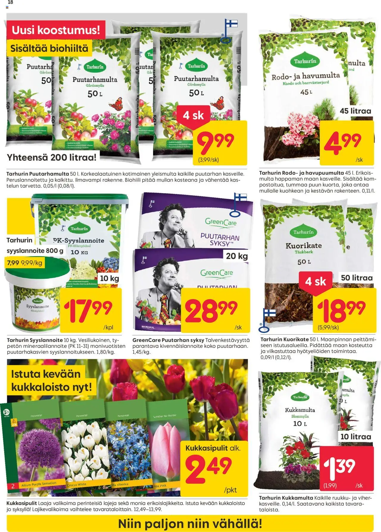 Rusta tarjoukset – voimassa 15.09.2025 alkaen | Sivu: 18 | Tuotteet: Multa