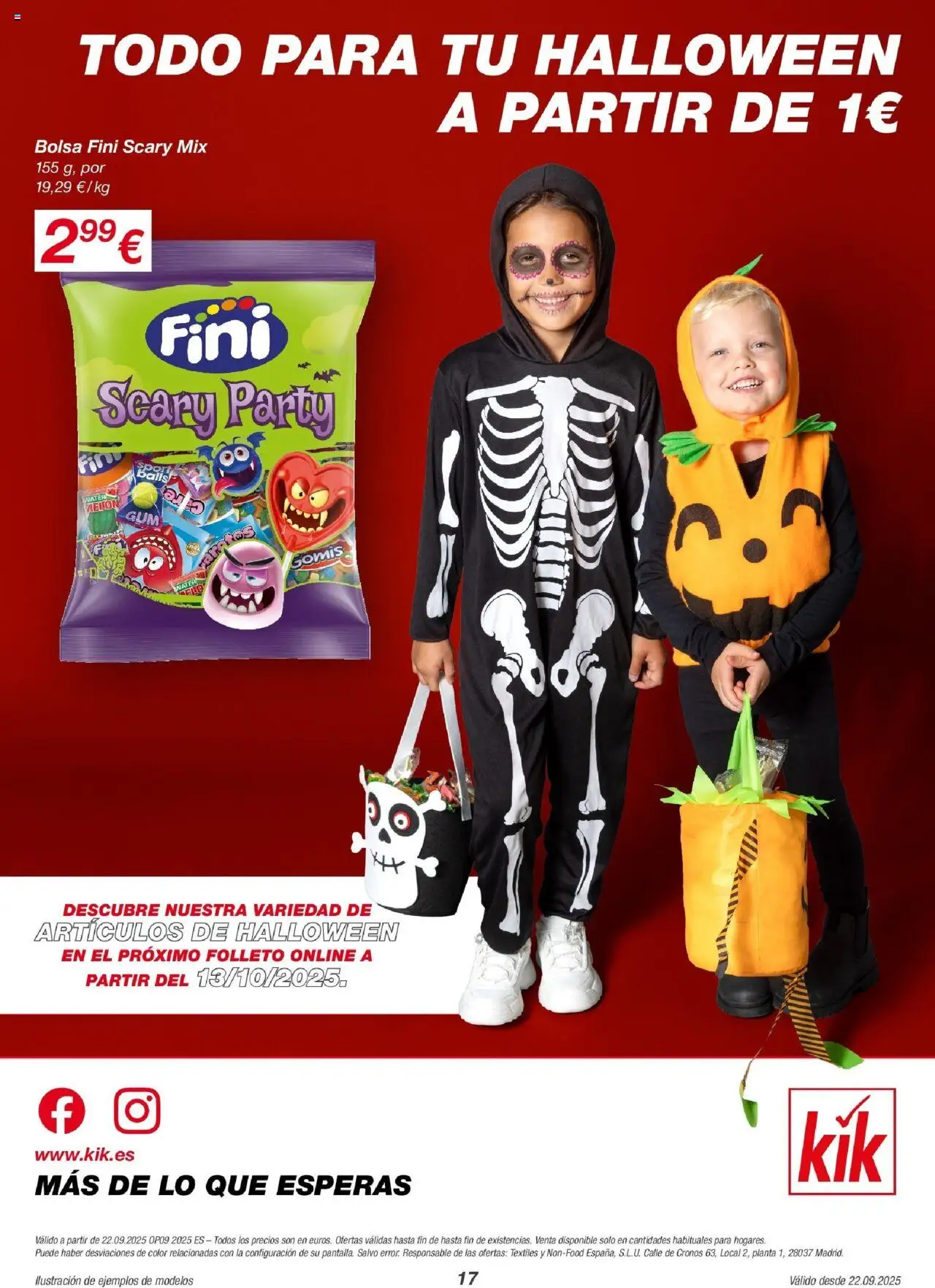 KIK - folleto │ válido desde el 21.09.2025 | Página: 17 | Productos: Φορτιστής, Bolsa