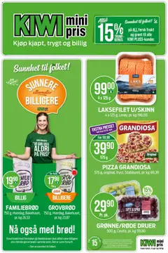 Forhåndsvisning av Kiwi kundeavis gyldig fra 06.04.2026