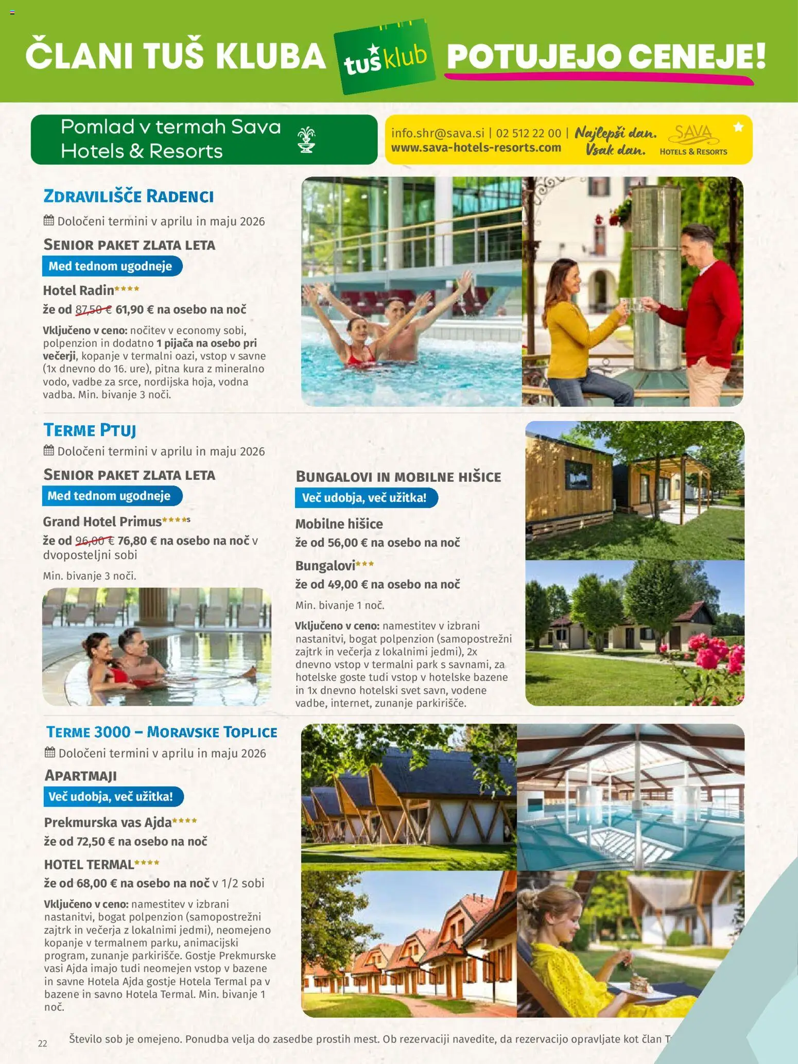 Novi Tuš katalog ponudbe – veljaven od 03.04.2026 | Stran: 22 | Izdelki: Ajda