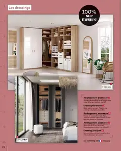 Gedimat - Prévisualisation de Gedimat Menuiseries intérieures & extérieurs valide à partir de 14.03.2025 | Page: 178 | Produits: Porte, Portes, Dressing, Cadre