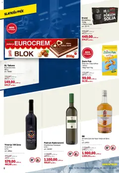 Metro katalog - važi od 04.09.2025 | Strana: 6 | Proizvode: Chardonnay, Rakija, Eurocrem, Šolja