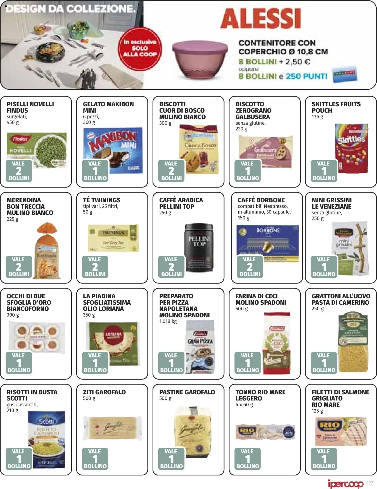 Volantino Ipercoop del 23.10.2025 | Pagina: 27 | Prodotti: Caffè, Gelato, Olio, Top