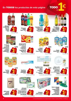 Carrefour folleto │ válido desde el 11.09.2025 | Página: 4 | Productos: Escoba, Vino, Pasta, Cocina