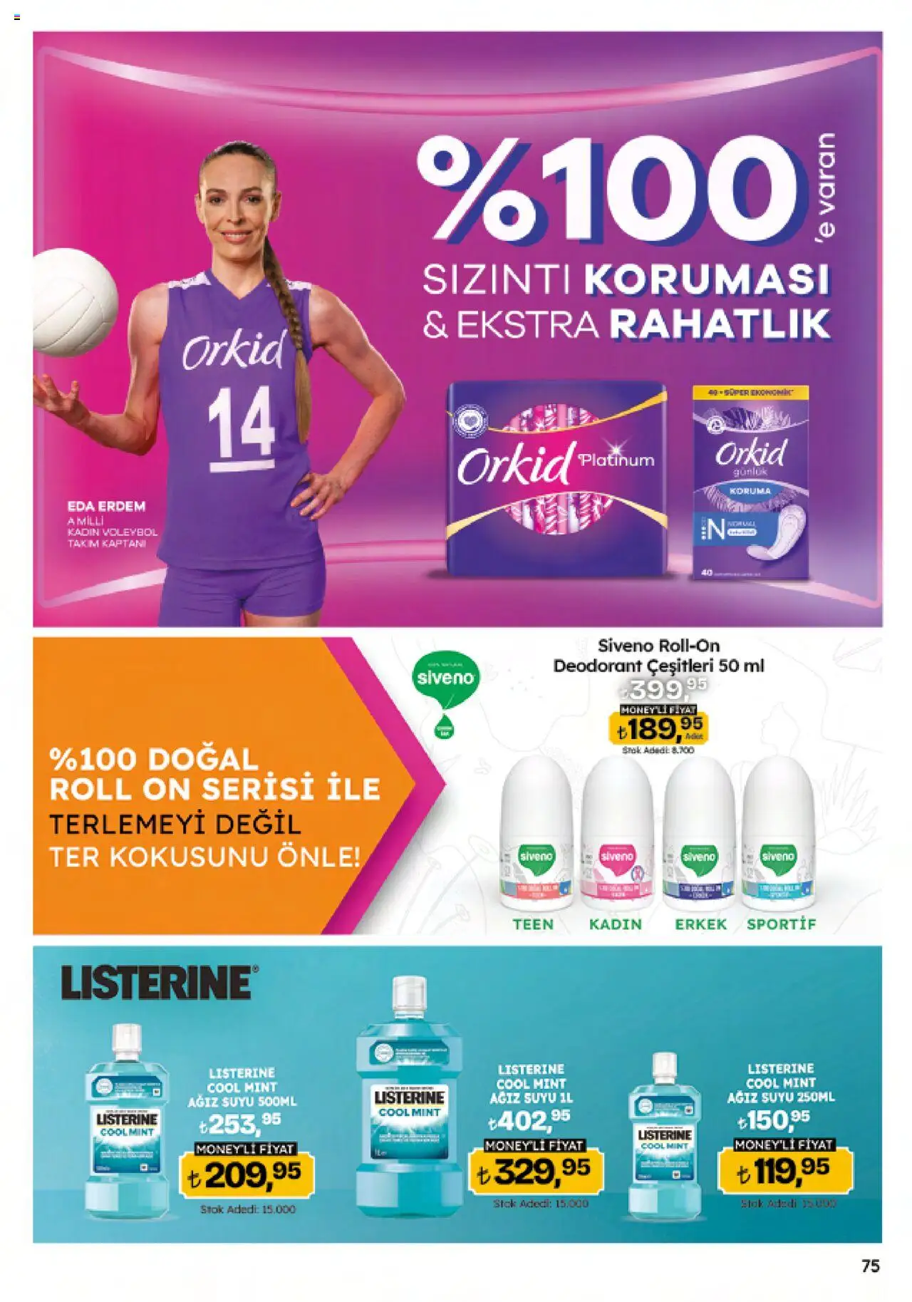 Migros Katalog - Migroskop - 26.06.2025 tarihinden itibaren geçerlidir | Sayfa: 75 | Ürünler: Deodorant