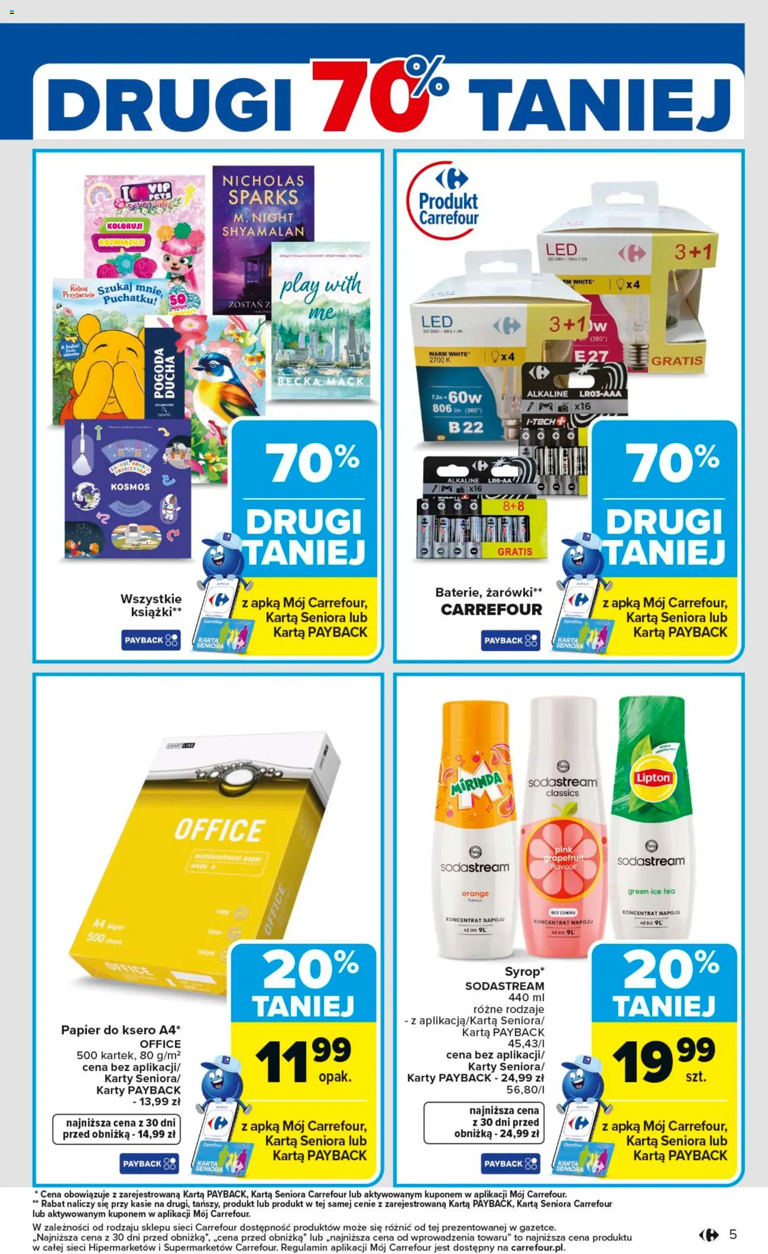 Carrefour Gazetka od 02.02.2026 | Strona: 7 | Produkty: Karta, Ice Tea, Książki, Sodastream