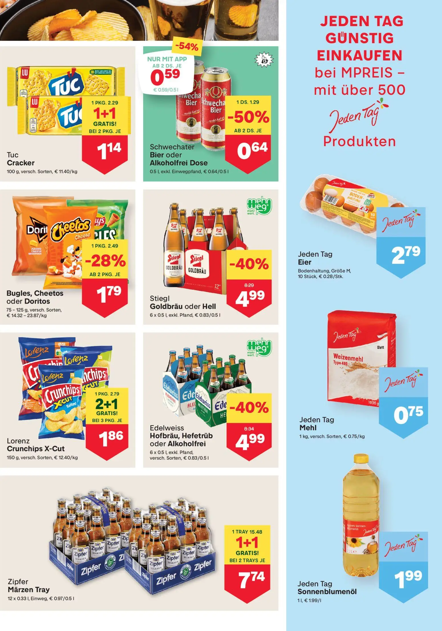 MPREIS Kärnten gültig ab 08.01.2026 | Seite: 9 | Produkte: Eier, Bier