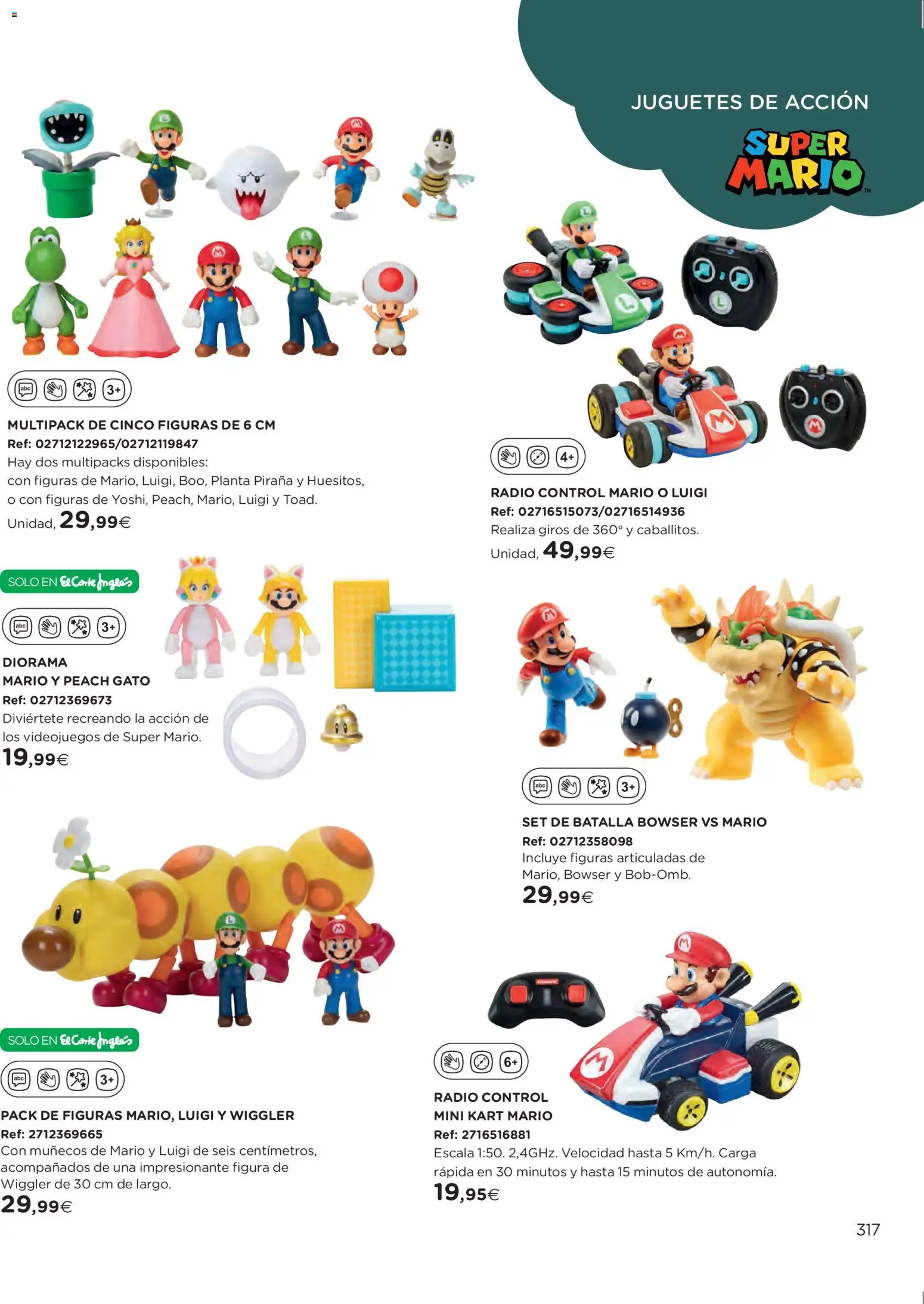 El Corte Inglés ofertas │ válido desde el 27.10.2025 | Página: 317 | Productos: Juguetes, Radio