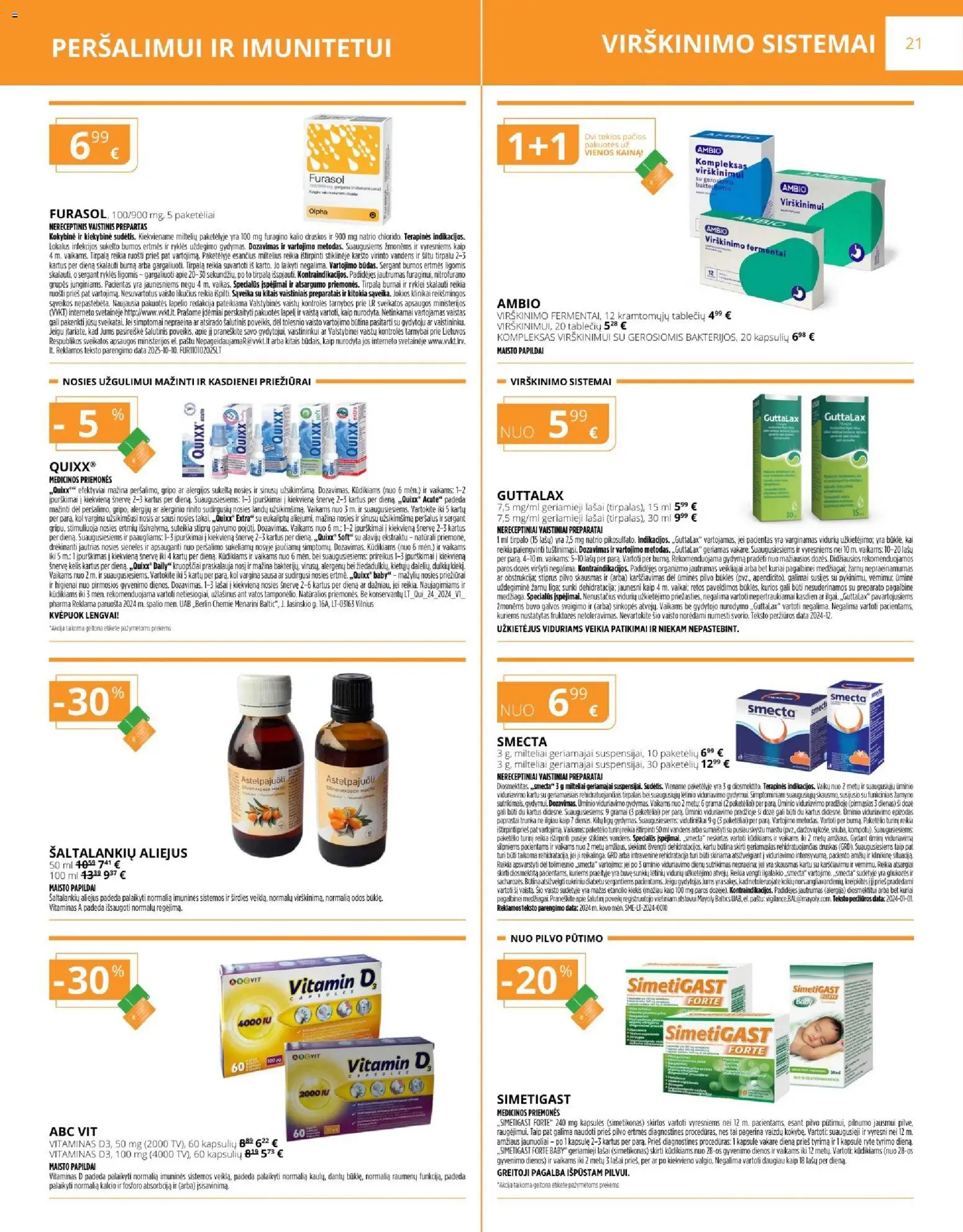 Gintarinė akcijos nuo 01.12.2025 | Puslapis: 21