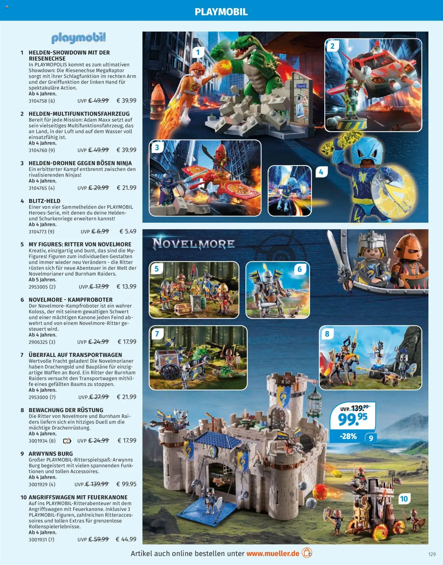 Müller Spielwarenkatalog – gültig ab 27.10.2025 | Seite: 129 | Produkte: Wasser