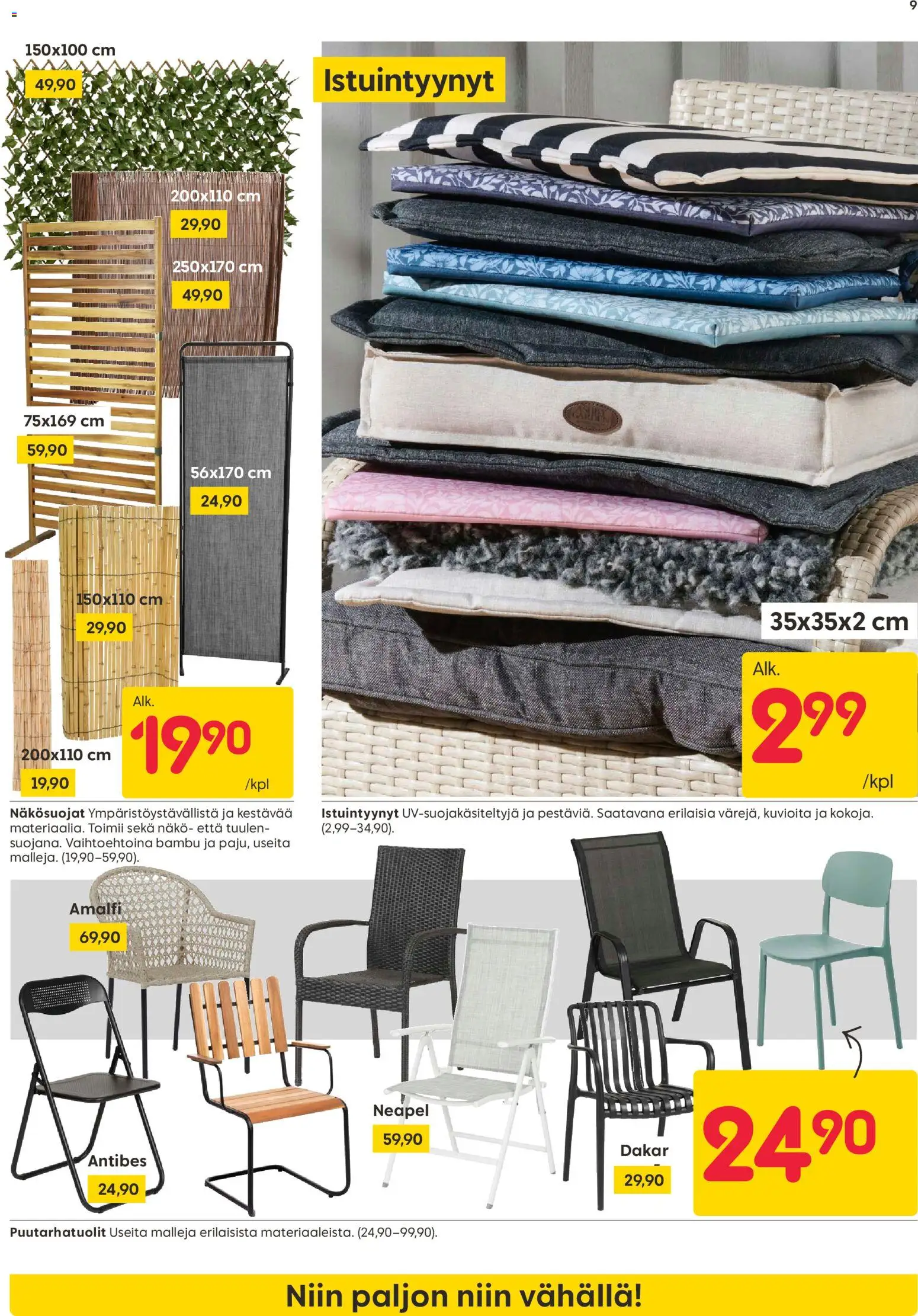 Rusta tarjoukset – voimassa 09.03.2026 alkaen | Sivu: 9