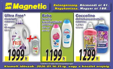 Magnetic - Óriásplakátok - amely érvényes a következő dátumtól: 16.01.2026