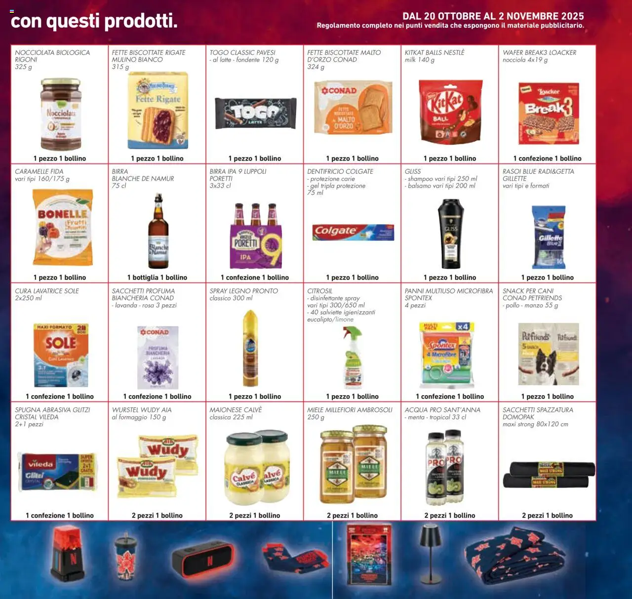 Volantino Conad del 22.10.2025 | Pagina: 53 | Prodotti: Pollo, Manzo, Maionese, Formaggio