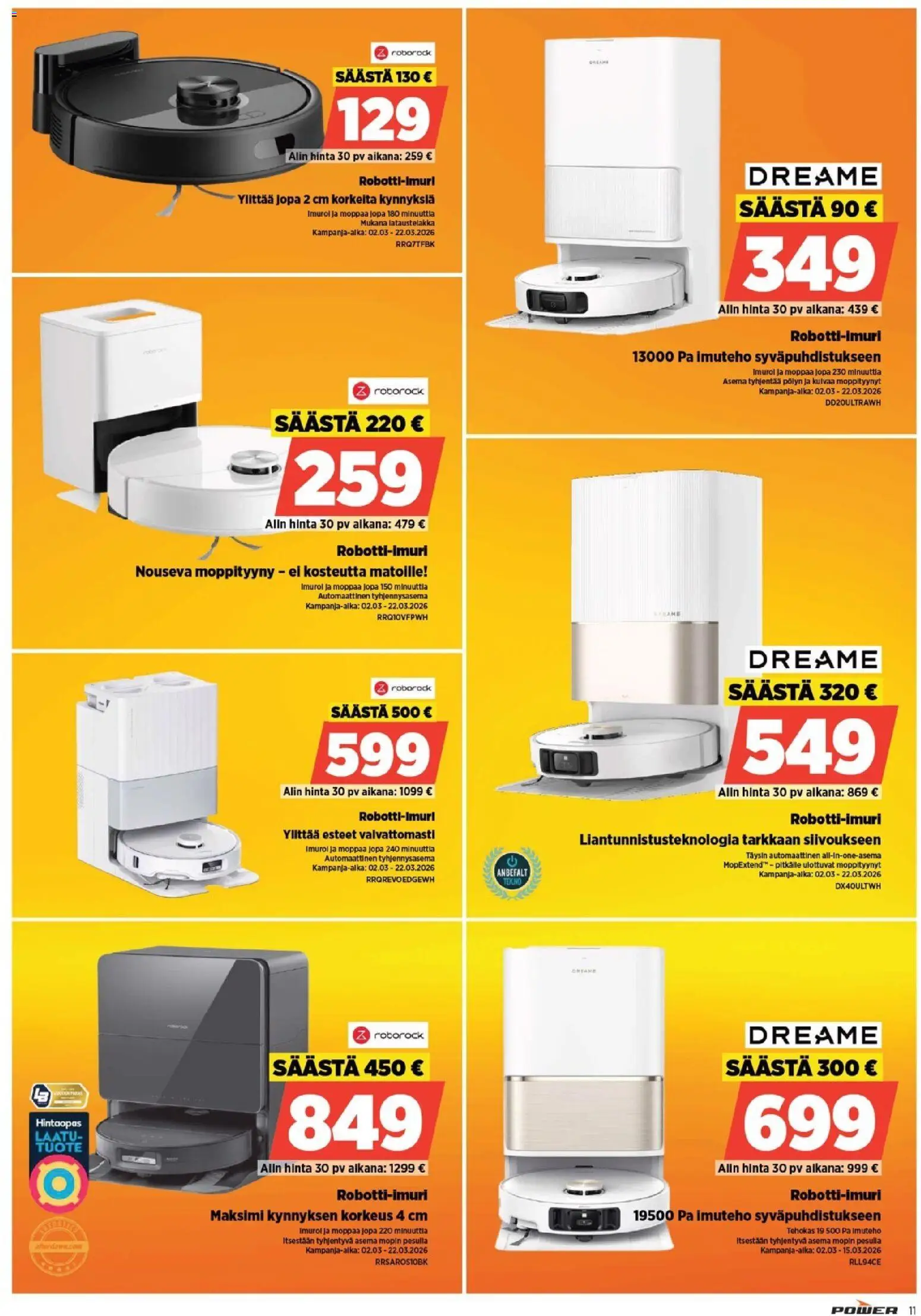 Power tarjoukset – voimassa 09.03.2026 alkaen | Sivu: 11