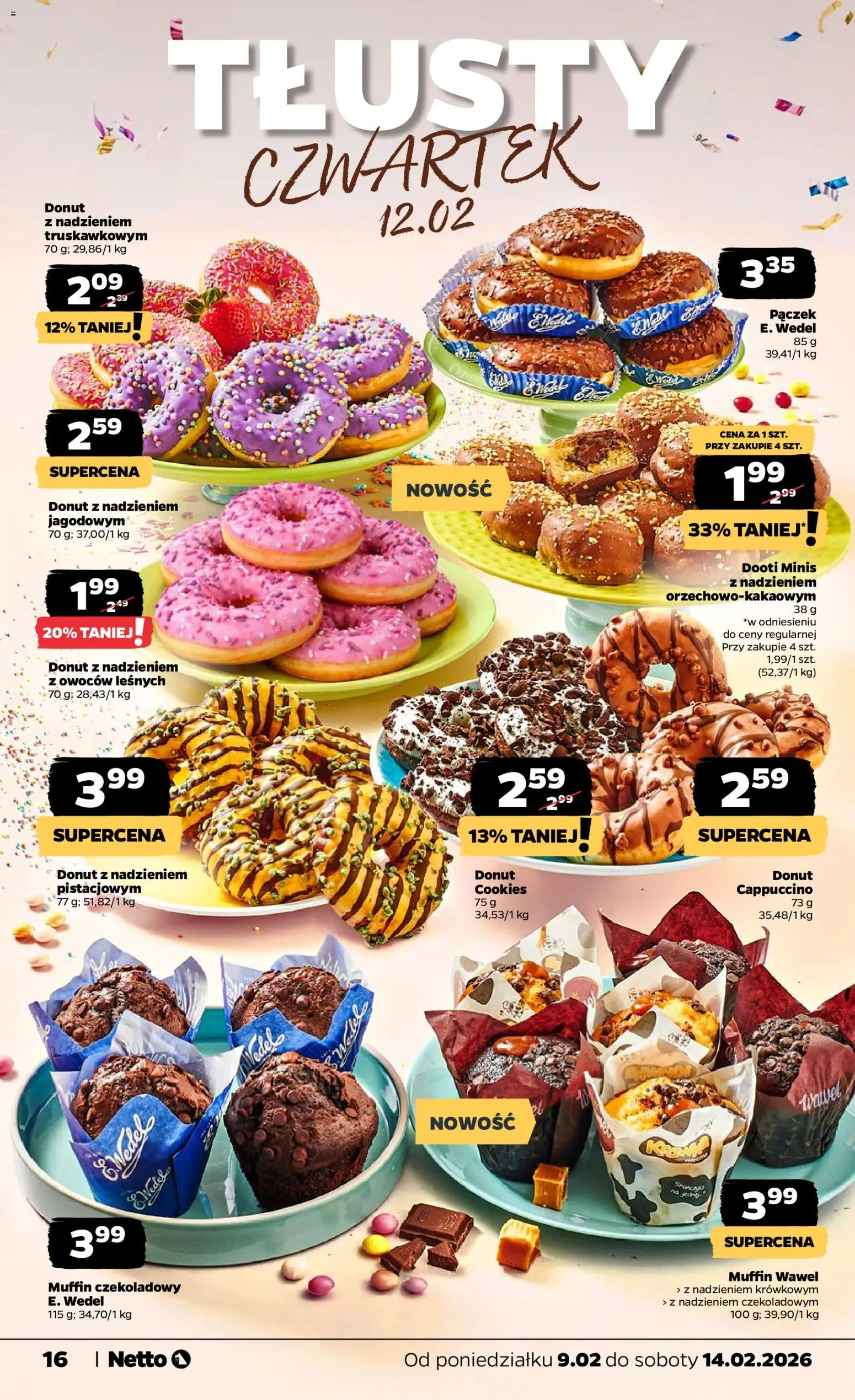 Netto gazetka - Spożywcza od 09.02.2026 | Strona: 16