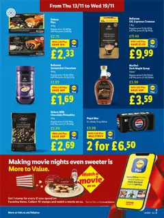 Preview of Lidl - Lidl Weekly valid from 13.11.2025 | Page: 7 | Products: Milk, Chocolate, Watch, Bacon
