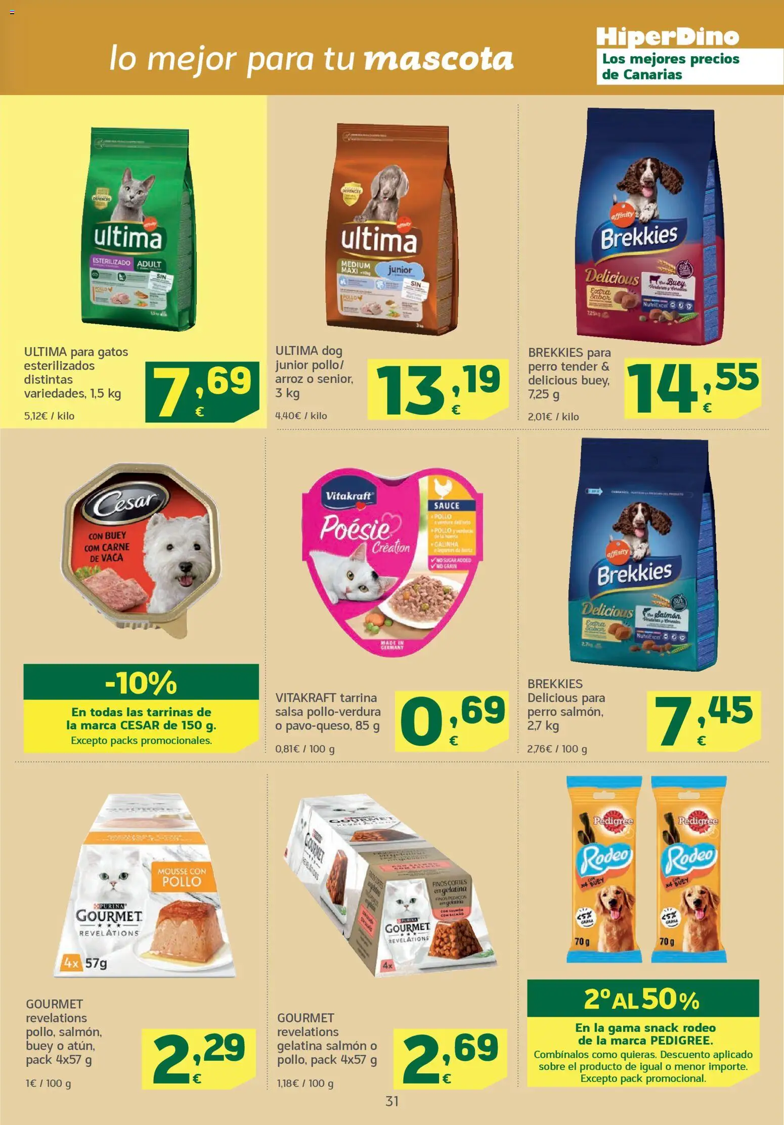 HiperDino folleto │ válido desde el 11.11.2025 | Página: 31 | Productos: Gelatina, Mousse, Arroz