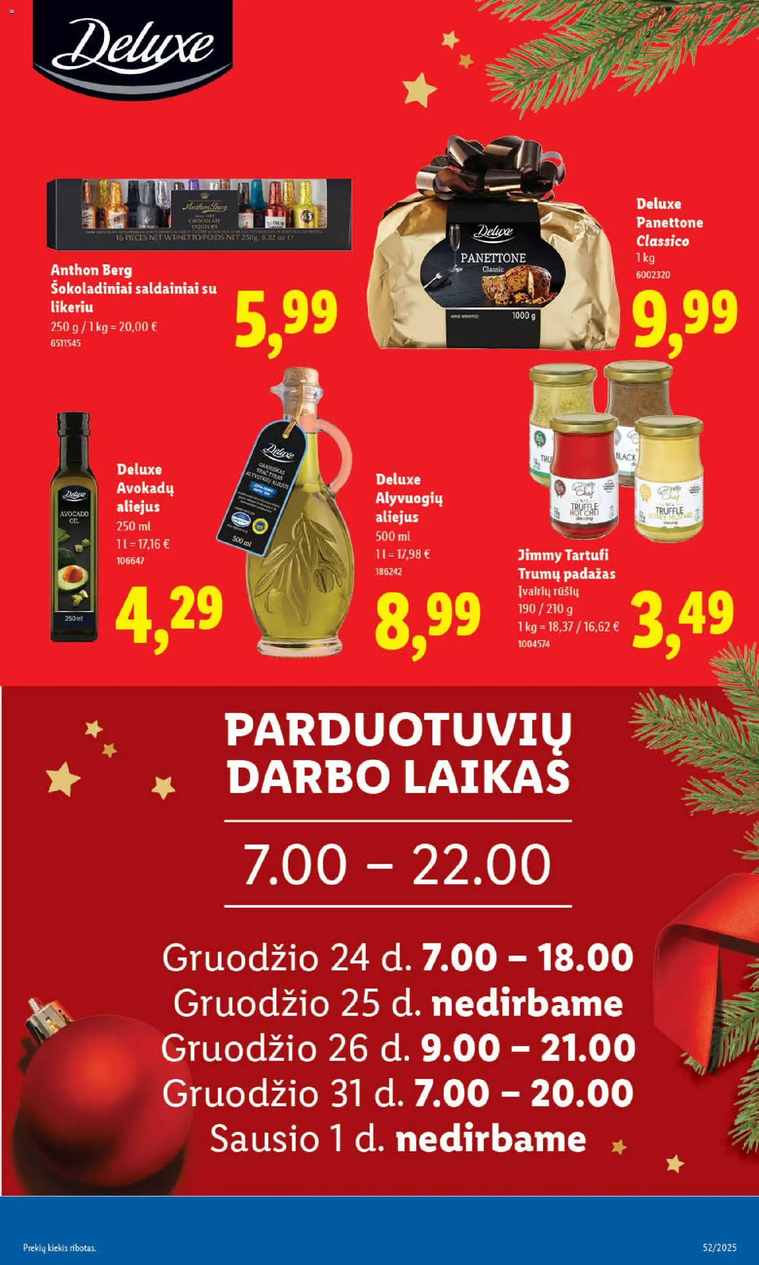 LIDL akcijos nuo 26.12.2025 | Puslapis: 39 | Prekių: Aliejus, Padažas, Saldainiai