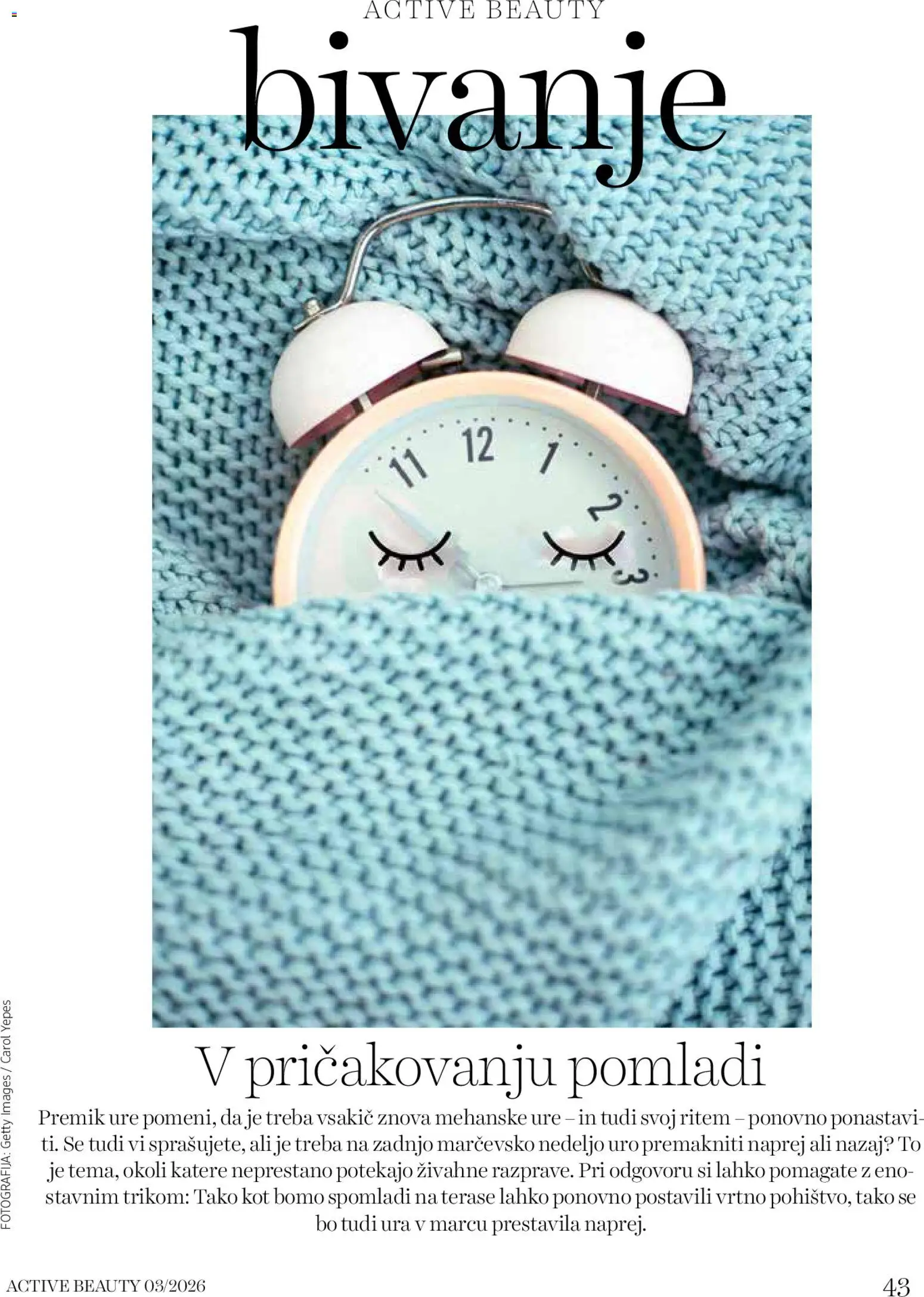 Novi DM Drogerie Markt katalog ponudbe – veljaven od 01.03.2026 | Stran: 43 | Izdelki: Ura