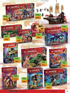 Náhled letáku Dráčik leták od 03.10.2025 | Strana: 91 | Produkty: LEGO, Oblek, Robot