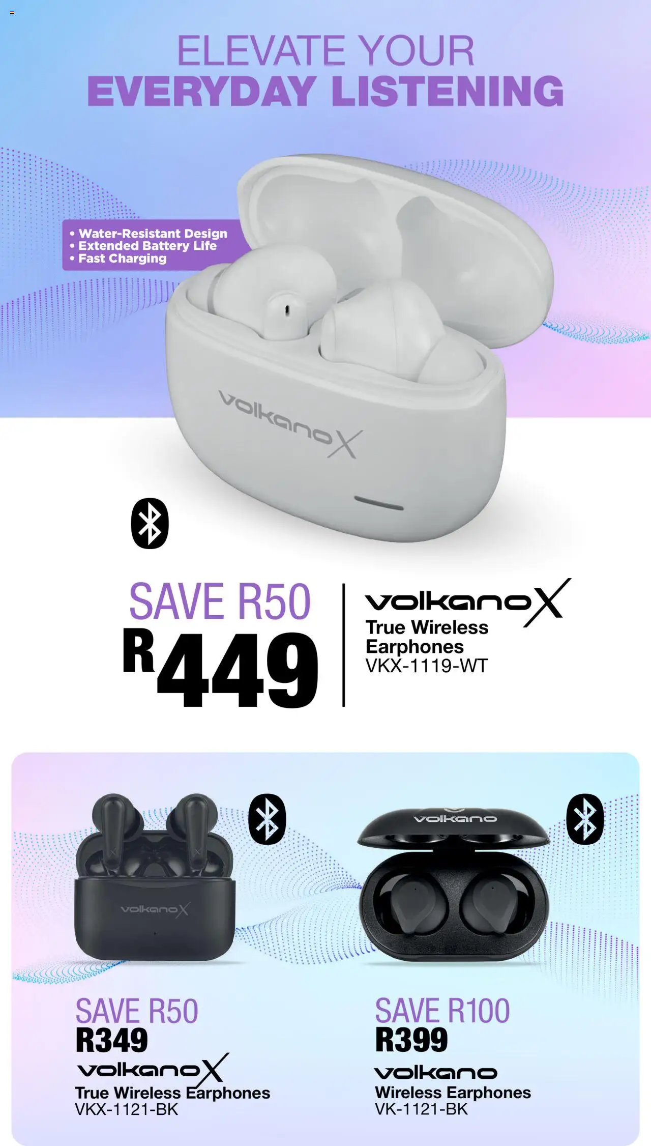 New OK Furniture catalogue – valid from 15.09.2025 | Page: 10 | Products: Earphones, Battery