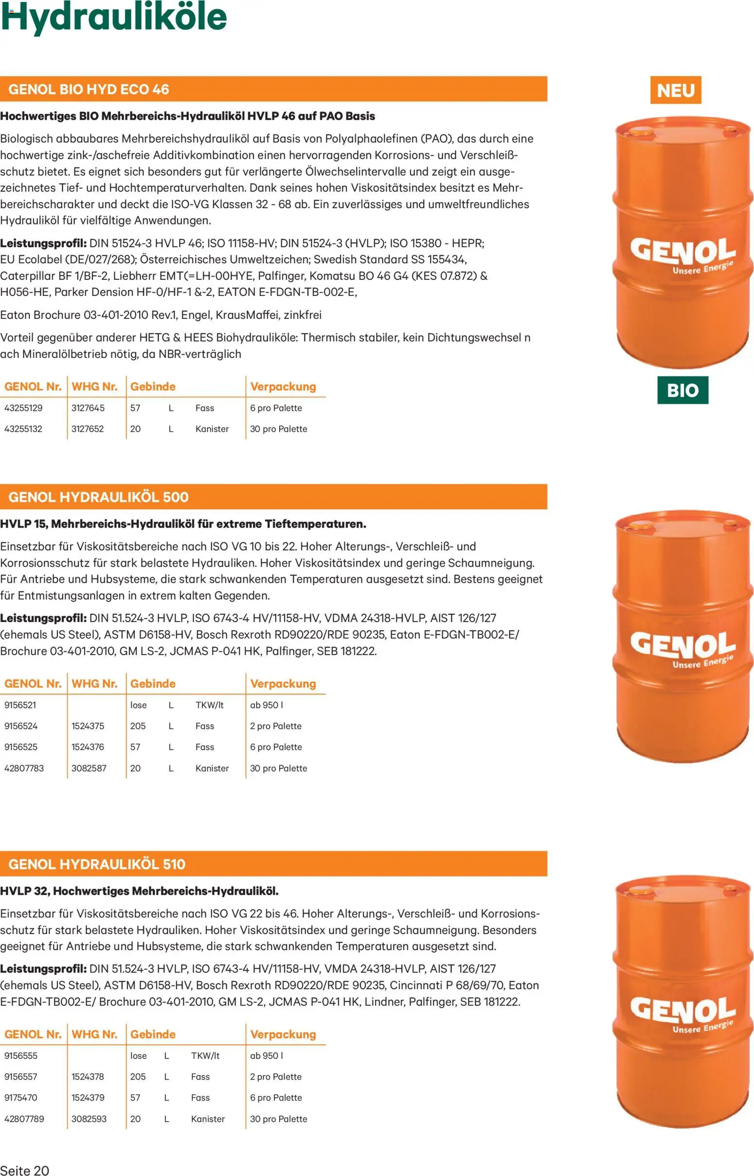 Lagerhaus Genol - Produkt- übersicht gültig ab 03.12.2025 | Seite: 20