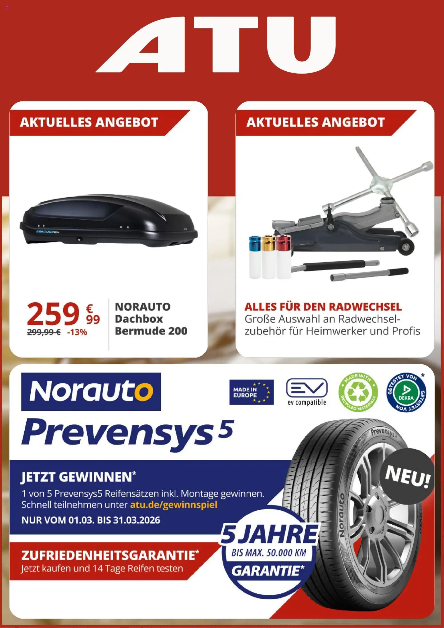 ATU Prospekt 	 – gültig ab 01.03.2026 | Seite: 3