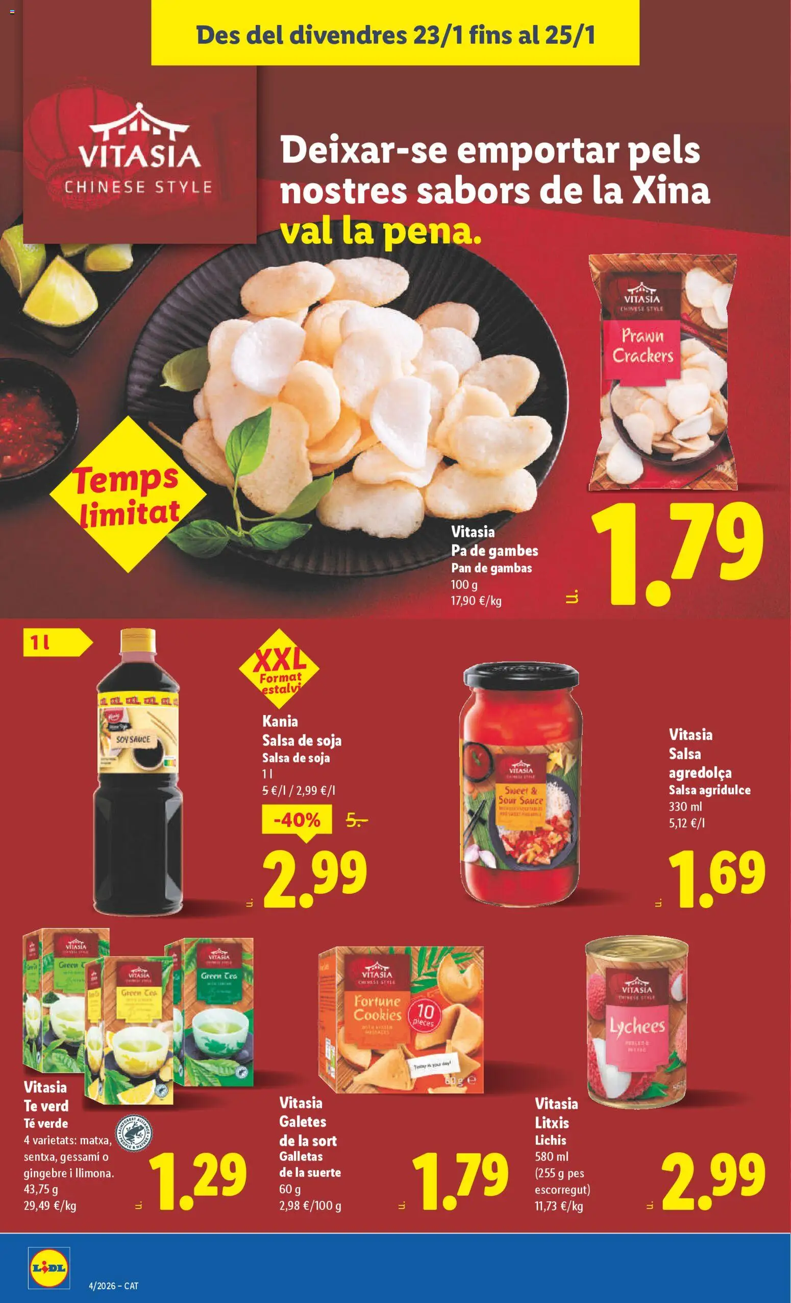 Lidl folleto │ válido desde el 19.01.2026 | Página: 28 | Productos: Pan, Té, Galletas