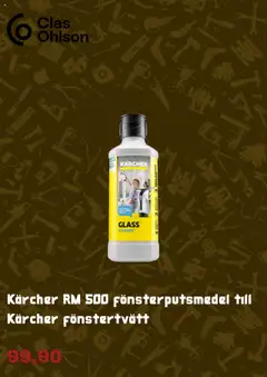 Clas Ohlson reklamblad aktuell från 01.09.2025 | Sida: 11 | Produkter: Glass, Fönstertvätt