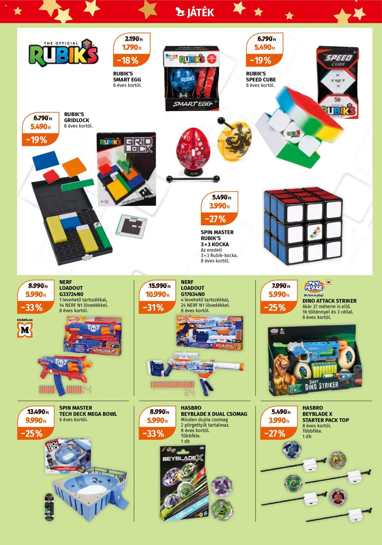 Müller akciós ujság - amely érvényes a következő dátumtól: 10.11.2025 | Oldal: 6 | Termékek: Játék