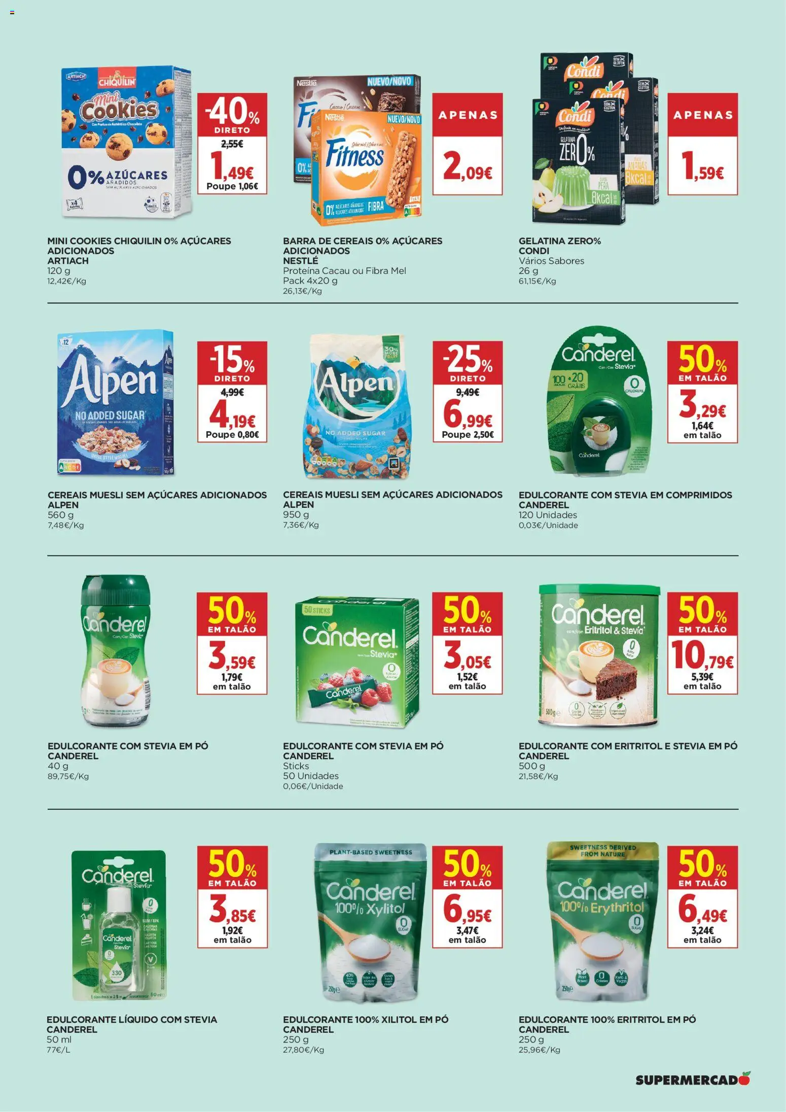 El Corte Ingles folheto │ válido de 06.04.2026 | Página: 7 | Produtos: Pó, Eritritol, Chocolate, Cereais