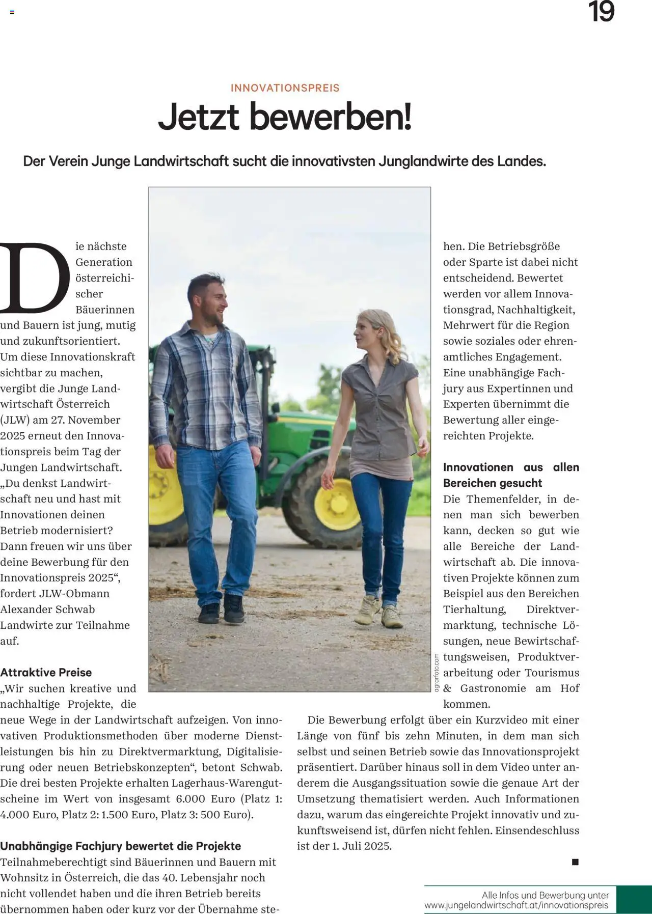 Lagerhaus Unser Land Juli-August 2025 gültig ab 01.07.2025 | Seite: 19