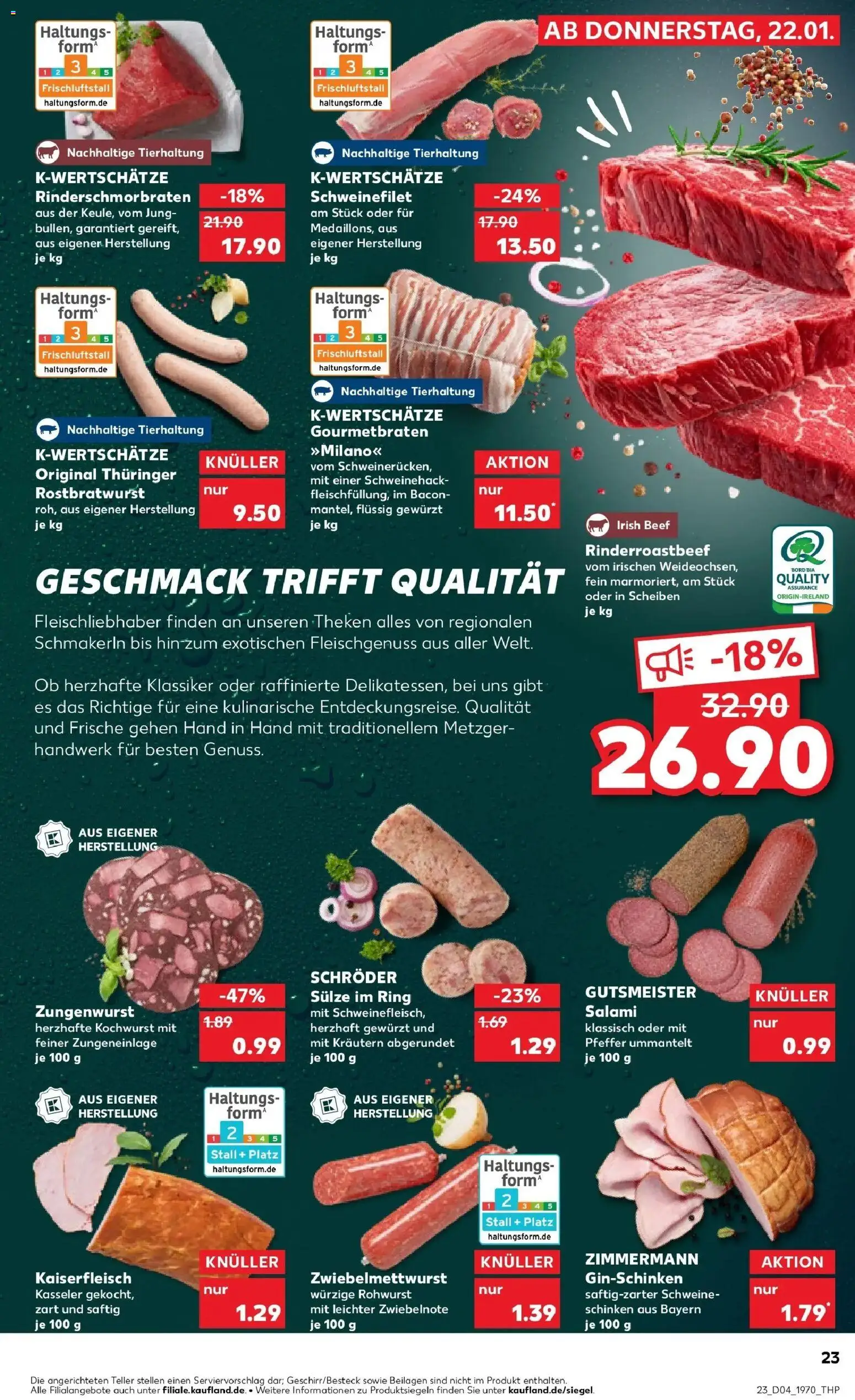 Kaufland prospekt Monheim Am Rhein	 – gültig ab 25.01.2026 | Seite: 23