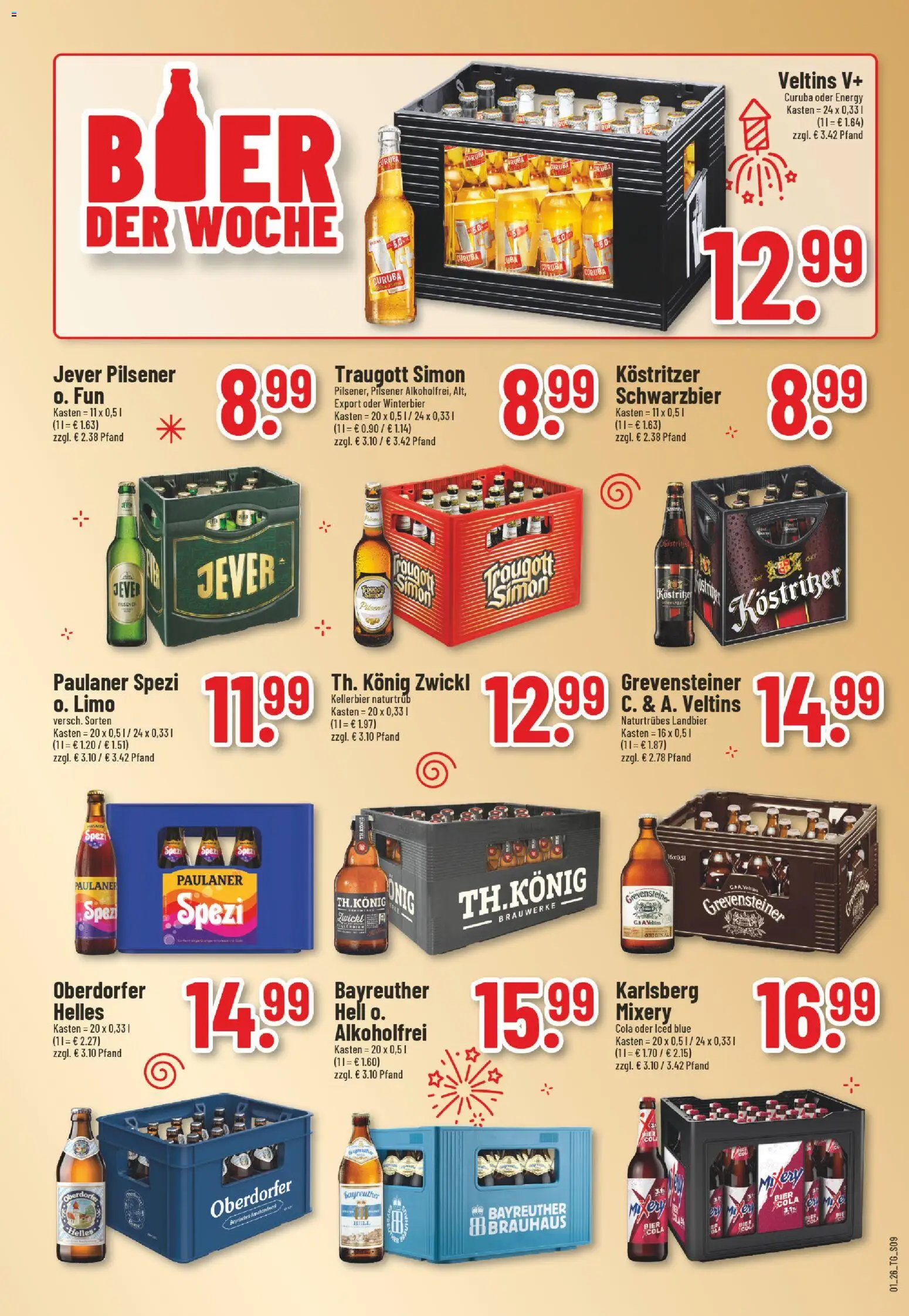 Trinkgut Prospekt – gültig ab 29.12.2025 | Seite: 9 | Produkte: Cola, Kostritzer, Paulaner spezi, Jever