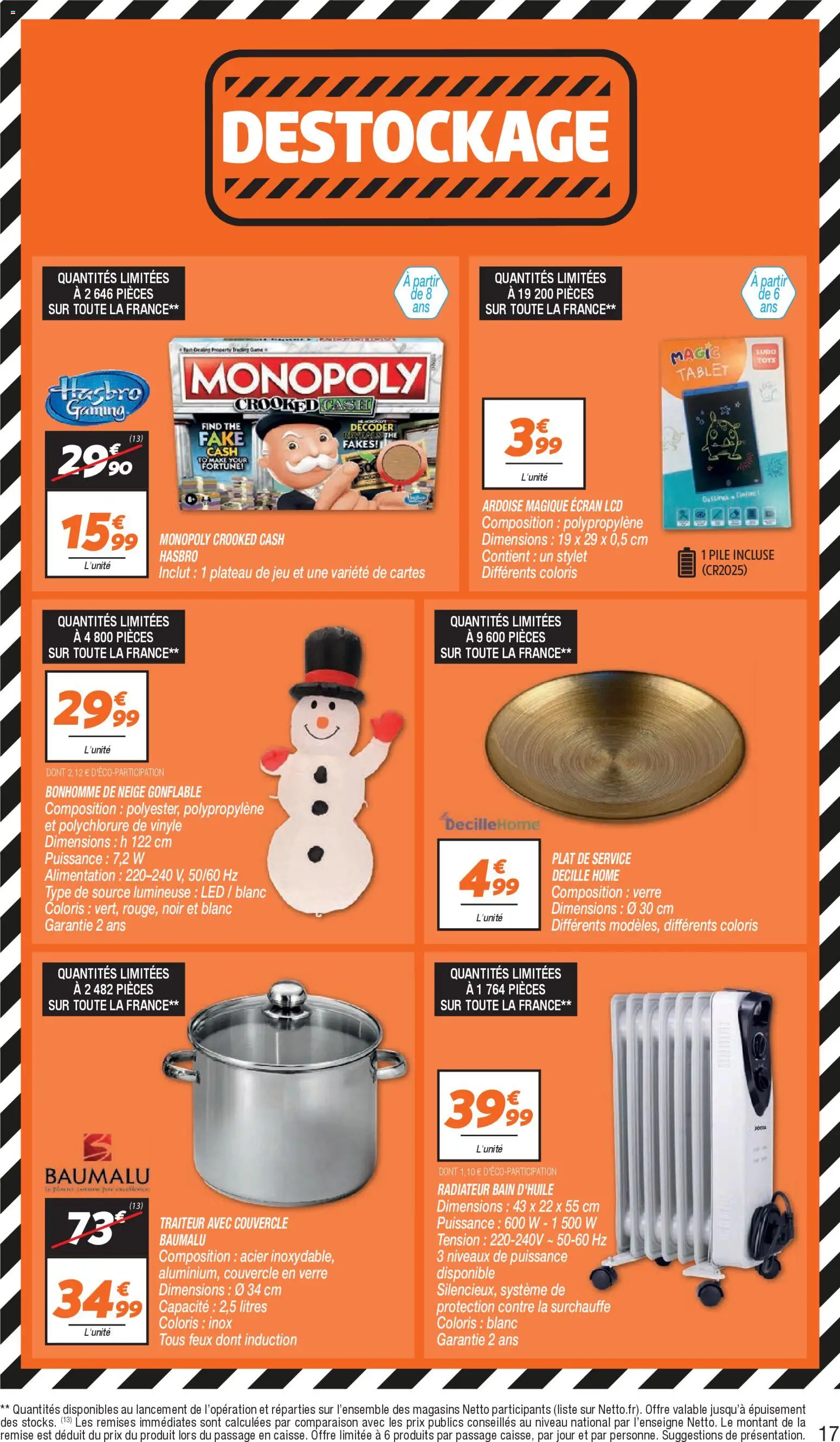 {H1} | Page: 17 | Produits: Plateau, Stylet, Radiateur, Thé