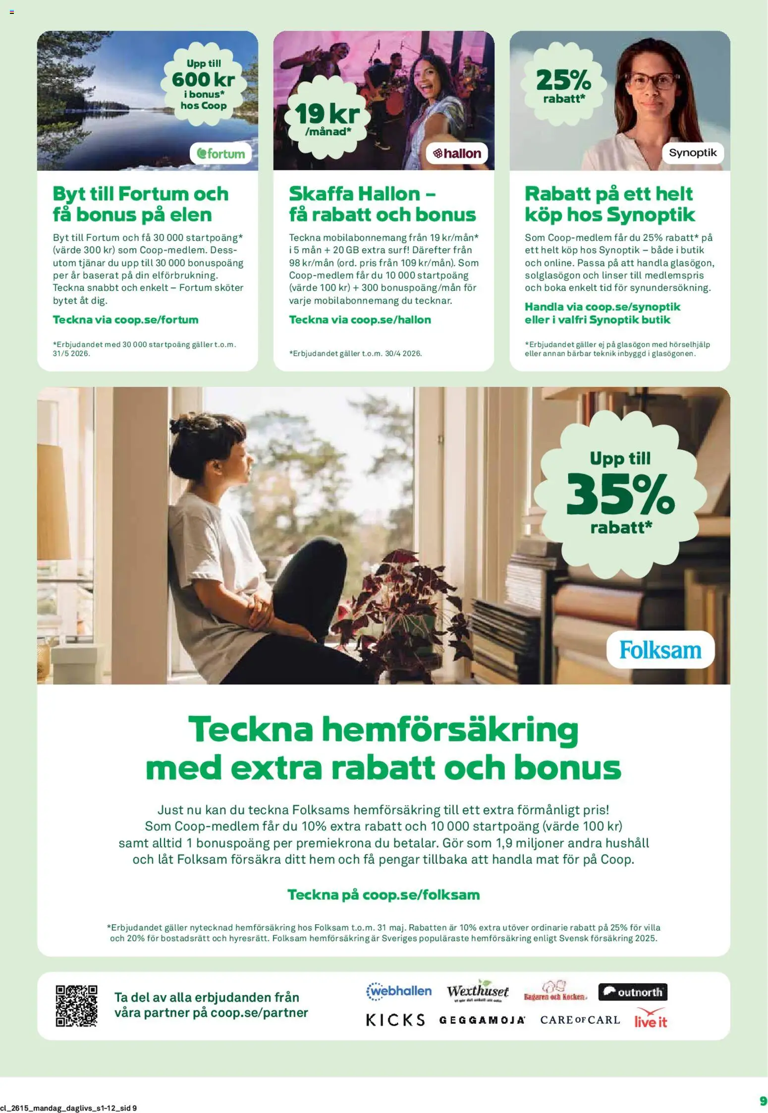 Coop Daglivs reklamblad aktuell från 07.04.2026 | Sida: 9