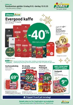 Forhåndsvisning av Joker kundeavis gyldig fra 09.12.2025