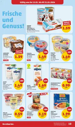 Penny Markt Flugblatt ab 15.01.2026 gültig | Seite: 10 | Produkte: Zucker, Zitrone, Mango, Milch