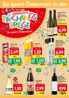 Spar Flugblatt - Kärnten ab 29.01.2026 gültig | Seite: 16 | Produkte: Chips, Planche de surf, Wein
