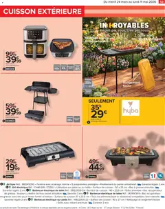 Carrefour - Prévisualisation de Carrefour Jardin là où la vie se cultive valide à partir de 24.03.2026 | Page: 53 | Produits: Barbecue, Air fryer, Table, Tefal