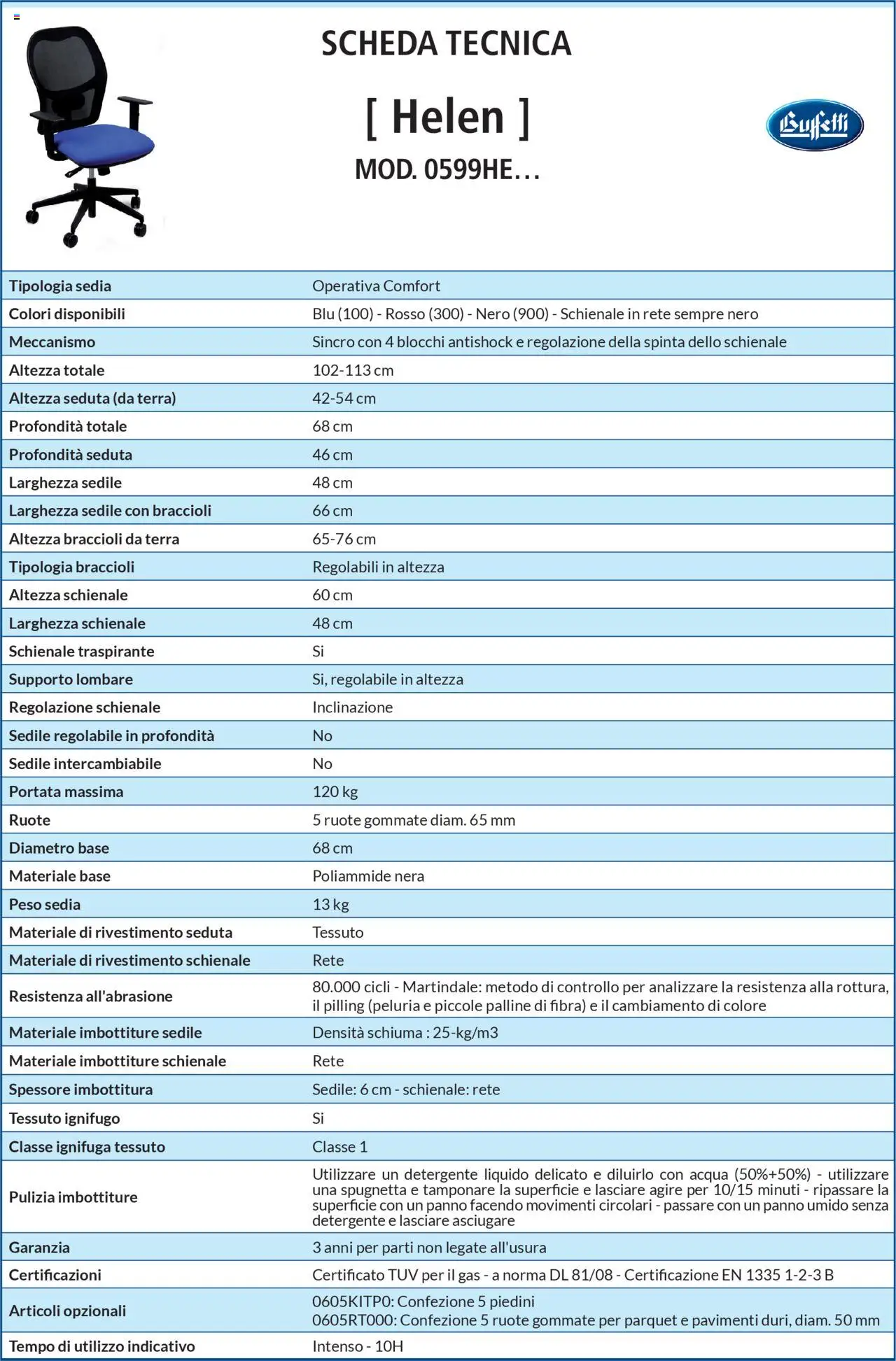 Volantino Buffetti del 28.06.2025 | Pagina: 76 | Prodotti: Detergente, Acqua, Braccioli, Sedia