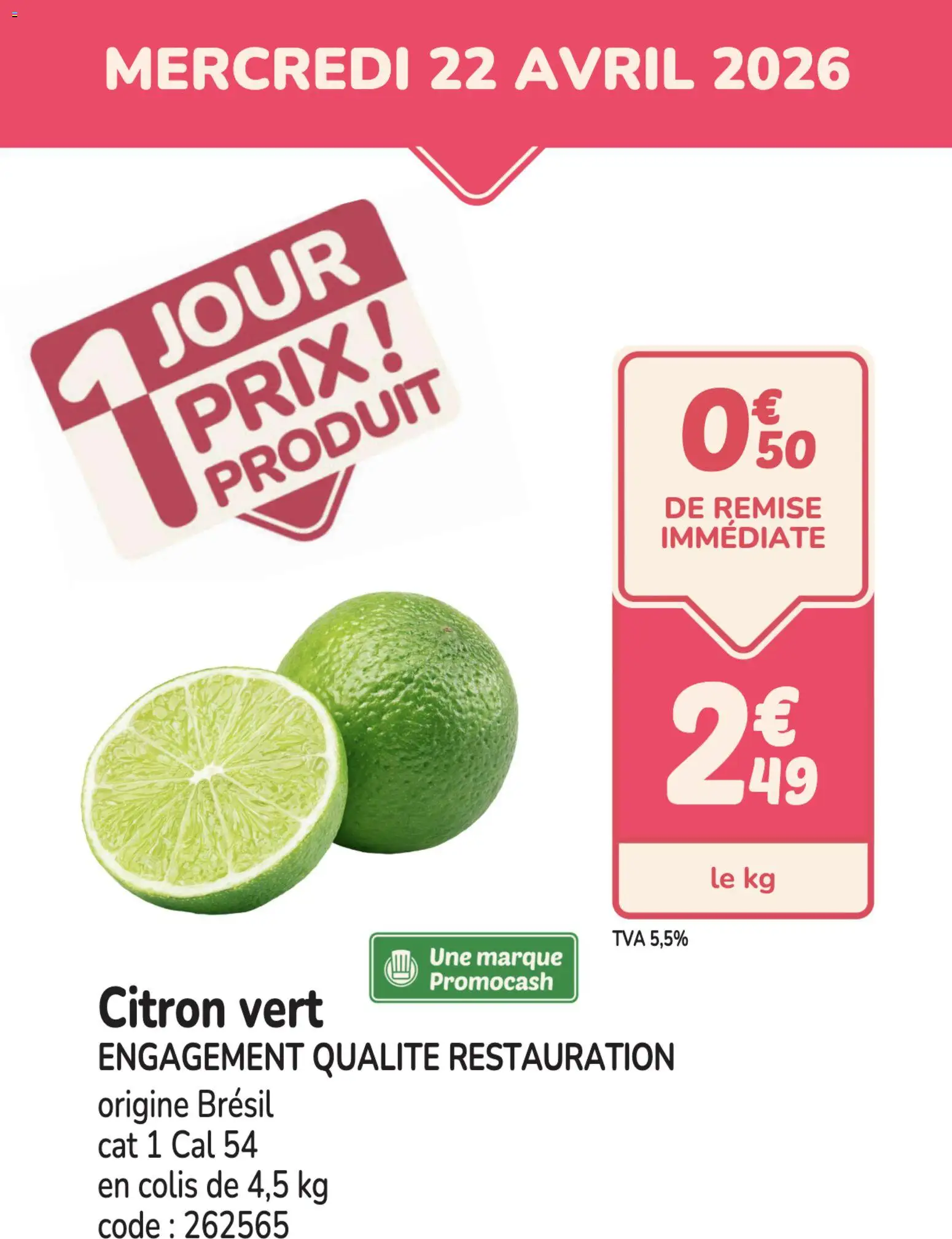 {H1} | Page: 1 | Produits: Citron, Citron vert