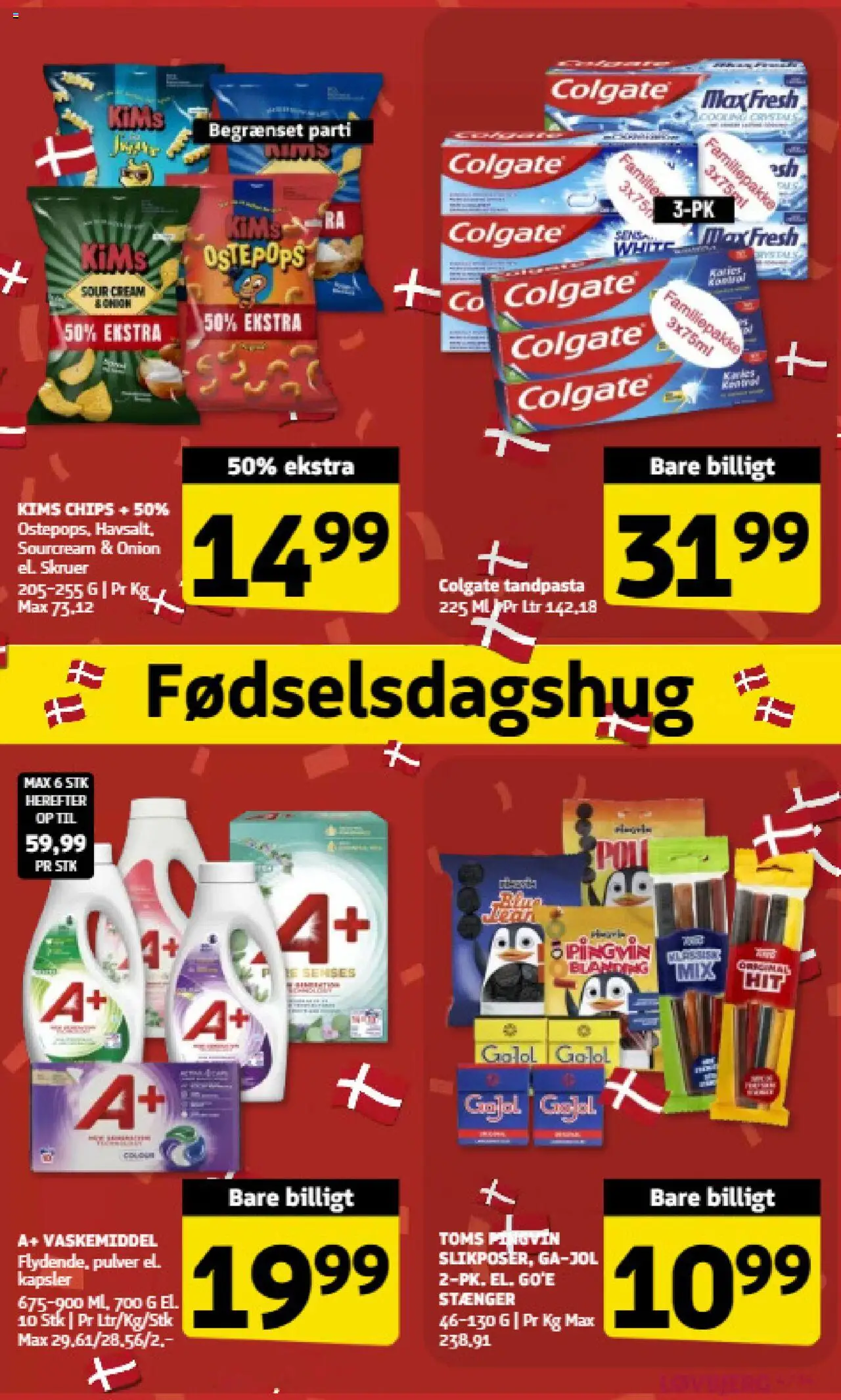 Løvbjerg tilbudsavis – gyldig fra 12.09.2025 | Side: 4 | Produkter: Tandpasta, Chips