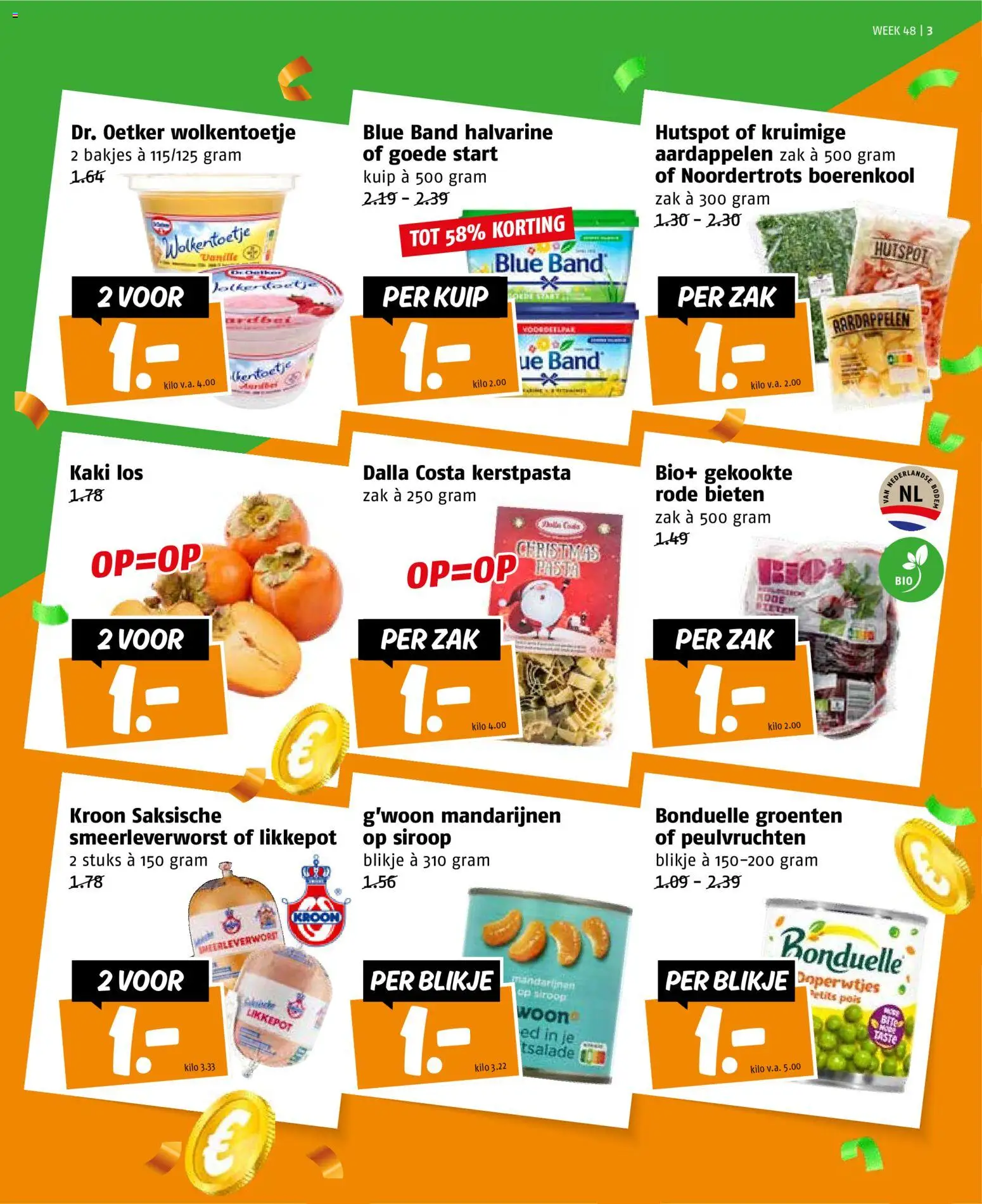 {H1} | Pagina: 3 | Producten: Boerenkool, Pasta, Zak, Groenten