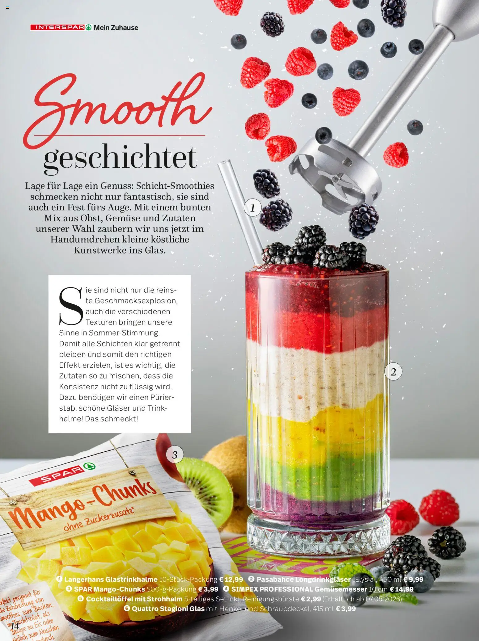 Maximarktr Mein Zuhause Magazin gültig ab 07.04.2026 | Seite: 14 | Produkte: Eis, Gemüse