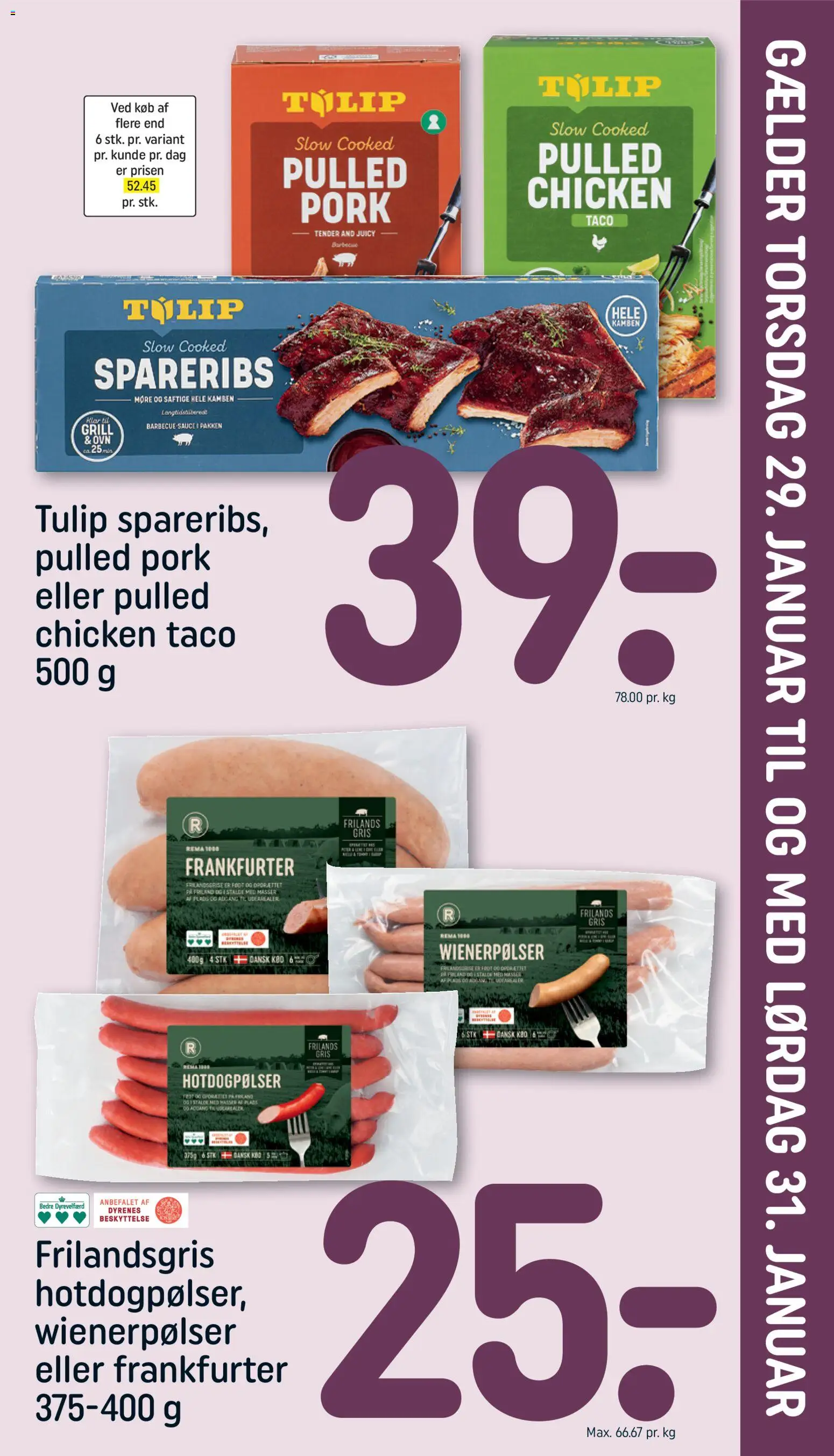 Rema 1000 tilbudsavis – gyldig fra 25.01.2026 | Side: 25