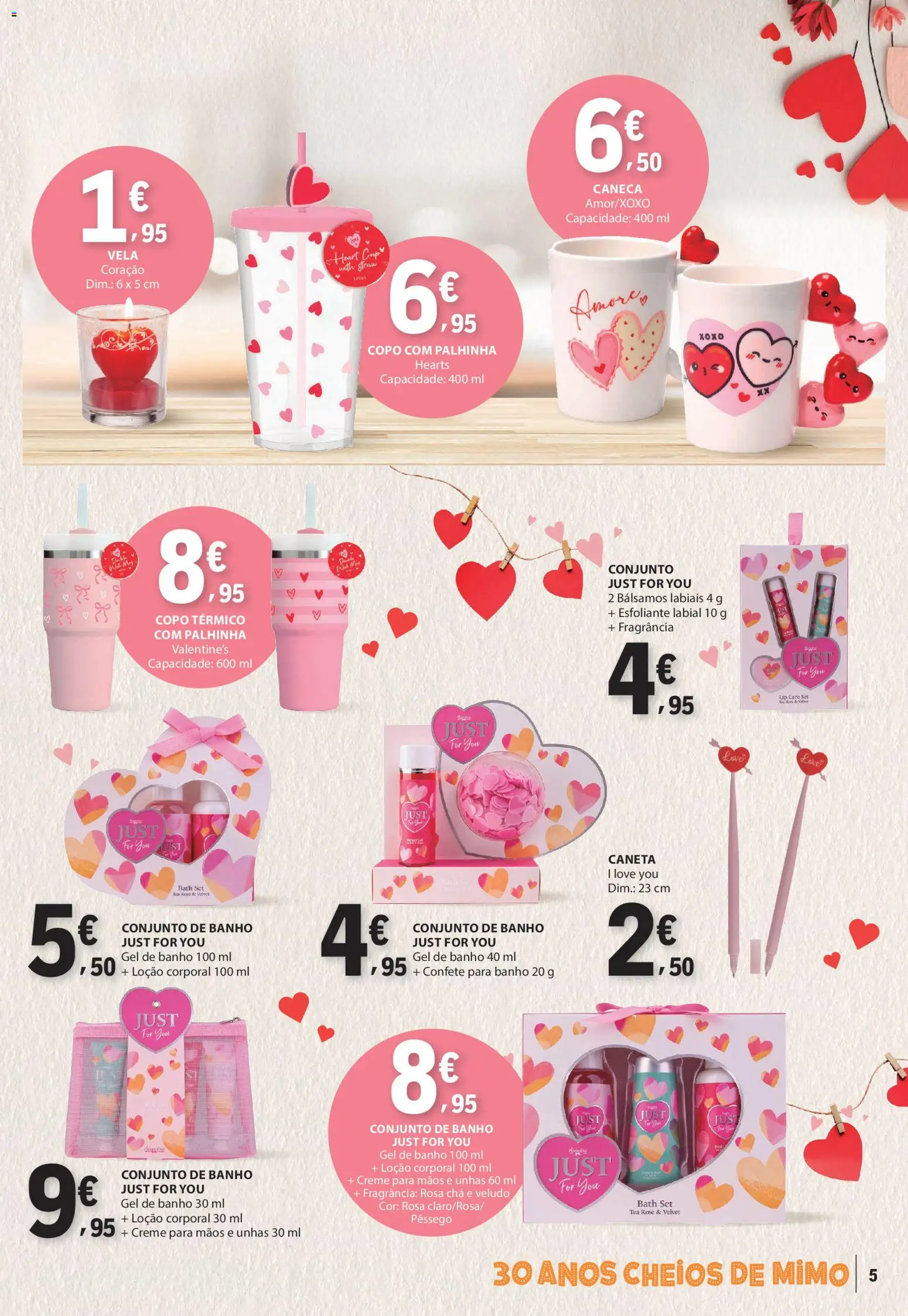 E.Leclerc Não Alimentar │ válido de 29.01.2026 | Página: 5 | Produtos: Fragrância, Creme para mãos, Caneca, Creme